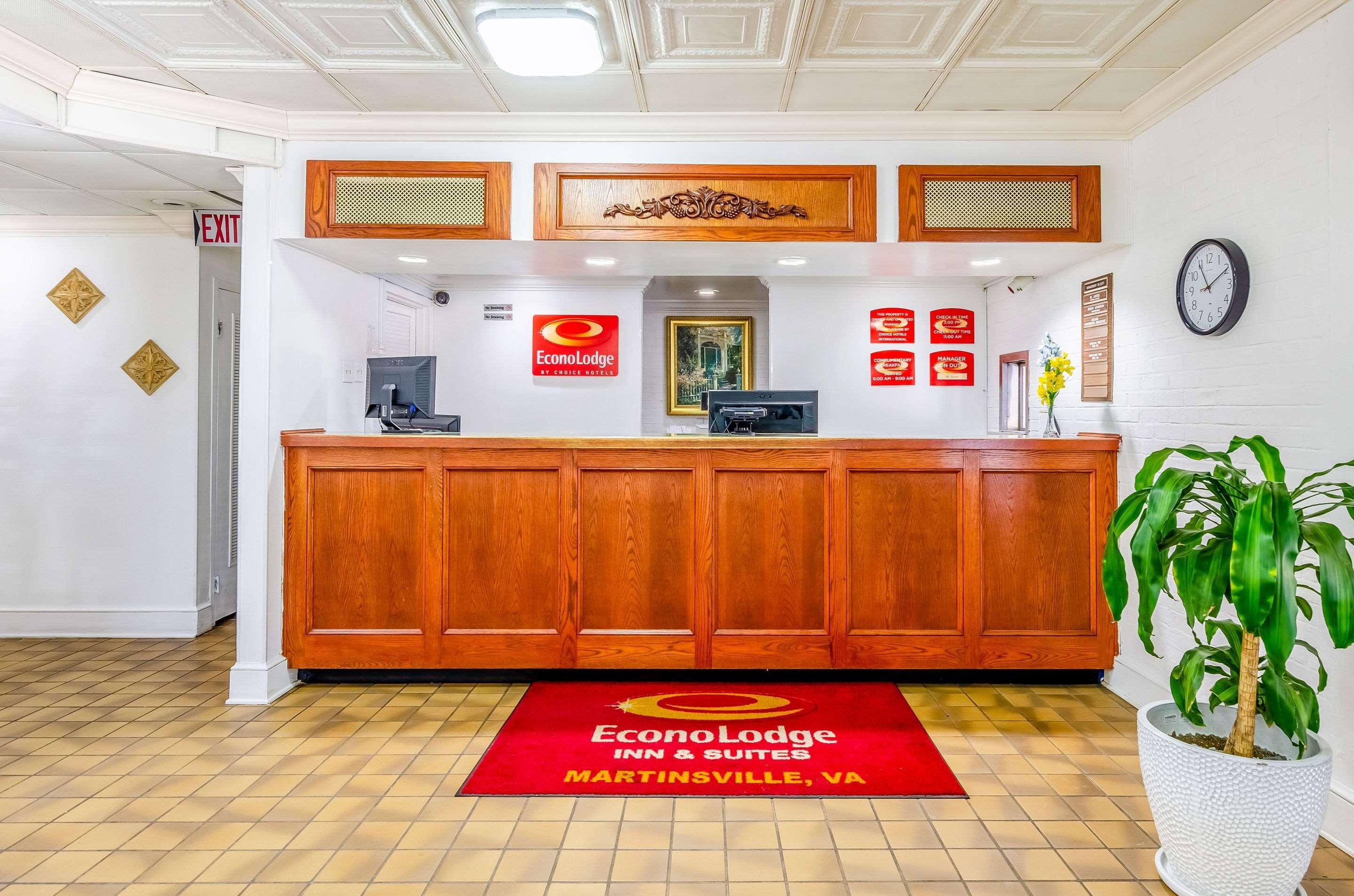 Econo Lodge Martinsville Exterior foto